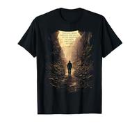 Psalms 23:4 Though I Walk Through The Valley Christian Bible T-Shirt
