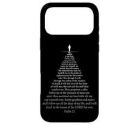 Psalms 23 Though I Walk Through The Valley Christian Bible Coque pour iPhone 17 Pro Max