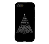 Psalms 23 Though I Walk Through The Valley - German Bible Coque pour iPhone SE (2020) / 7/8