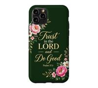 Psalms 37:3 Trust in The Lord & Do Good - Christian Women's Coque pour iPhone 11 Pro
