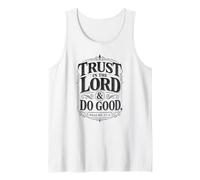 Psalms 37:3 Trust in The Lord & Do Good - Christian Women's Débardeur