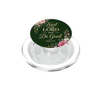 Psalms 37:3 Trust in The Lord & Do Good - Christian Women's PopSockets PopGrip pour MagSafe