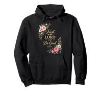 Psalms 37:3 Trust in The Lord & Do Good - Christian Women's Sweat à Capuche
