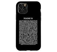 Psalms 91 Bible Verse Protection Safety Blessing (French) Coque pour iPhone 11 Pro