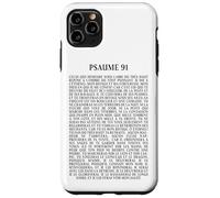 Psalms 91 Bible Verse Protection Safety Blessing (French) Coque pour iPhone 11 Pro Max