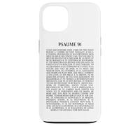 Psalms 91 Bible Verse Protection Safety Blessing (French) Coque pour iPhone 13