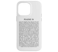 Psalms 91 Bible Verse Protection Safety Blessing (French) Coque pour iPhone 14 Pro Max