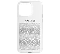 Psalms 91 Bible Verse Protection Safety Blessing (French) Coque pour iPhone 15 Pro Max