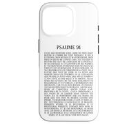 Psalms 91 Bible Verse Protection Safety Blessing (French) Coque pour iPhone 16 Pro
