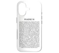 Psalms 91 Bible Verse Protection Safety Blessing (French) Coque pour iPhone 17