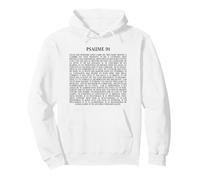 Psalms 91 Bible Verse Protection Safety Blessing (French) Sweat à Capuche