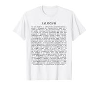 Psalms 91 Bible Verse Protection Safety Blessing (Spanish) T-Shirt