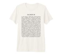 Psalms 91 Bible Verse Protection Safety Blessing (Spanish) T-Shirt Haut de Gamme