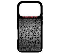 Psalms 91 Full KJV Bible Verse Protection & Safety Blessing Coque pour iPhone 17 Pro