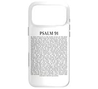 Psalms 91 Full KJV Bible Verse Protection & Safety Blessing Coque pour iPhone 17 Pro Max
