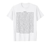 Psalms 91 Full KJV Bible Verse Protection & Safety Blessing T-Shirt Graphique avec Valeur