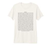 Psalms 91 Full KJV Bible Verse Protection & Safety Blessing T-Shirt Haut de Gamme