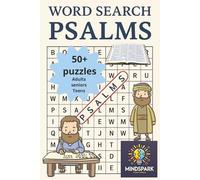 Psalms word search puzzle book: Word search with easy to read print about Psalms, Bible and God. 6X9 inches 110pages over 50+ puzzles. Gift for Holiday, baptism, birthday or just relaxing