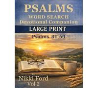 Psalms Word Search - Volume 2: Chapters 31-60 | Large Print Devotional Companion (KJV)