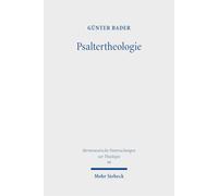 Psaltertheologie: Eine Nachlese