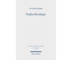 Psaltertheologie: Eine Nachlese