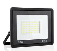 Psatfito G Projecteur LED 50w, 5400 Lm Projecteur LED Extérieur, Étanchéité Ip66 Lumière Blanche du jour 6000k Éclairage de Sécurité Extérieur pour Entrepôt, Garage, Arrière-Cour, Lot de 1