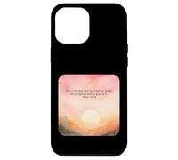 Psaume 118:24 This is The Day Lord Made Rejoice Glad Faith Coque pour iPhone 12 Pro Max