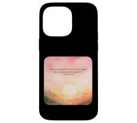 Psaume 118:24 This is The Day Lord Made Rejoice Glad Faith Coque pour iPhone 14 Pro Max