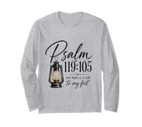 Psaume 119:105 | Lampe à Mes Pieds Design chrétien Manche Longue