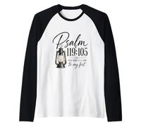 Psaume 119:105 | Lampe à Mes Pieds Design chrétien Manche Raglan