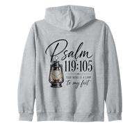 Psaume 119:105 | Lampe à Mes Pieds Design chrétien Sweat à Capuche