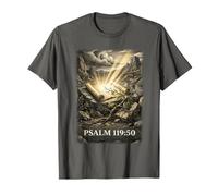 Psaume 119:50 Réconfort dans la Parole de Dieu Verset de la Bible chrétienne Art T-Shirt
