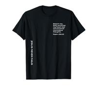 Psaume 139:23, Anti-anxiété, Dieu est Bon, chrétien T-Shirt Graphique avec Valeur