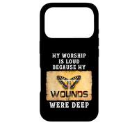 Psaume 147:3 My Worship is Loud Because Wounds Were Deep Coque pour iPhone 17 Pro