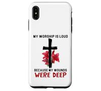 Psaume 147:3 My Worship is Loud Because Wounds Were Deep Coque pour iPhone XS Max