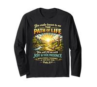 Psaume 16:11 Path of Life Joy in Your Presence Scripture God Manche Longue
