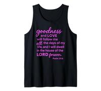 Psaume 23:6 Goodness and Love Dwell in The House of The Lord Débardeur