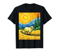 Psaume 23 Brebis Retrouvée Chrétienne Paysage T-Shirt Graphique avec Valeur