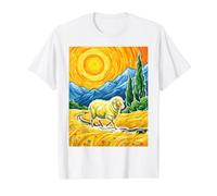 Psaume 23 Brebis Retrouvée Chrétienne Paysage T-Shirt Graphique avec Valeur