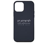 Psaume 23 I Will Fear no Evil juif juif Israel judaïsme Coque pour iPhone 12 Mini