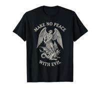 Psaume 3 7 Shirt Make No Peace with Evil Archange Tee T-Shirt