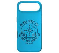 Psaume 32:8 He Will Teach You Compass Outdoors Coque pour iPhone Air
