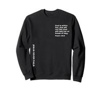 Psaume 46, Force pour Vous Encourager dans Les Moments Difficiles, Christian Sweatshirt