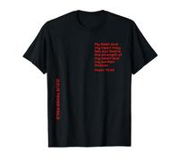 Psaume 73:26, Force pour Vous Encourager dans Les Moments Difficiles T-Shirt Graphique avec Valeur