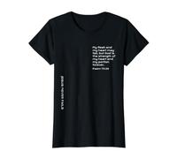Psaume 73:26, Force pour Vous Encourager dans Les Moments Difficiles T-Shirt Graphique avec Valeur