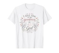 Psaume 89:1 Verset biblique chrétien Bonté de Dieu Oiseau T-Shirt