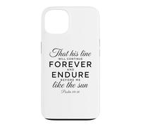 Psaume 89:36 Forever and Endure Descendents Écriture Bible Coque pour iPhone 13