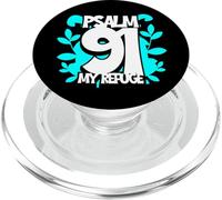 Psaume 91 Bible Mon Refuge PopSockets PopGrip pour MagSafe