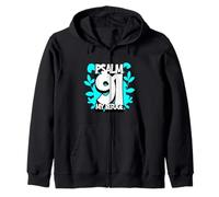 Psaume 91 Bible Mon Refuge Sweat à Capuche