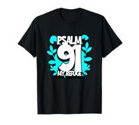 Psaume 91 Bible Mon Refuge T-Shirt